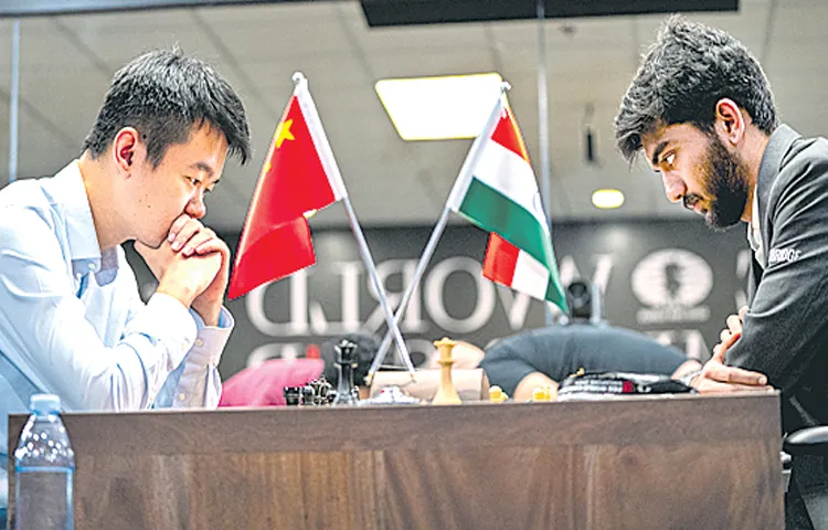 Gukesh vs Ding Liren 13th game draw