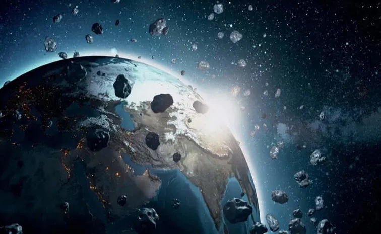 NASA Urgent Alert five Giant Asteroids Moving Towards Earth at High Speed