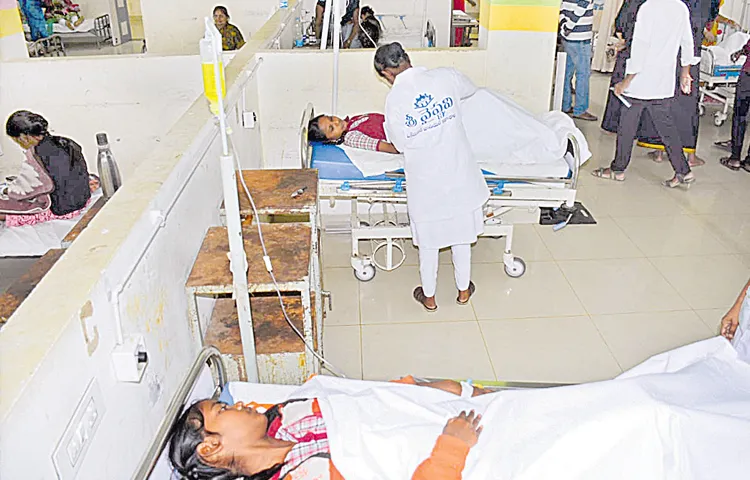 KGBV students fall ill