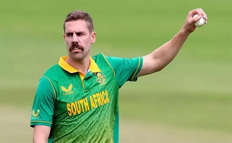 Anrich Nortje Out Of Remaining Pakistan T20Is And ODIs