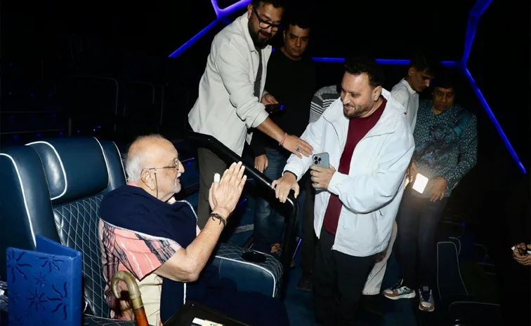 Vijaypat Singhania attended the special screening of the film Vanvaas