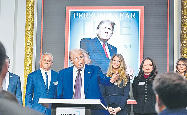 TIME Magazine names Donald Trump 2024 Person of the Year