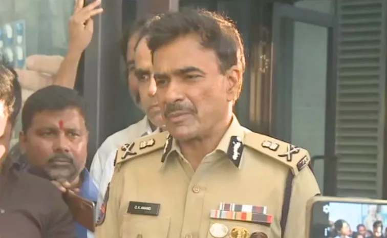 CP CV Anand Provides Health Update on Sritej Injured in Sandhya Theater Stampede