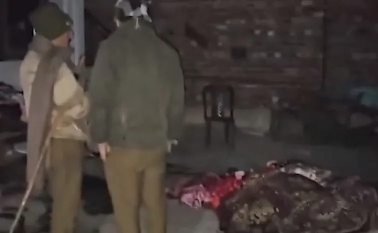 Fire Accident At Jammu Kashmir Kathua