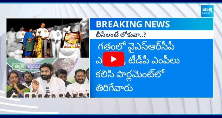 TDP Govt insults BC Community 