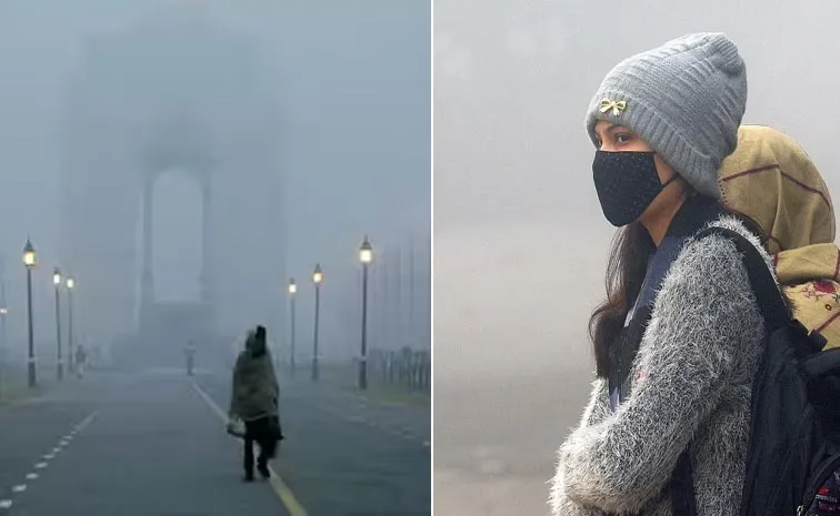Fog Layer Covered Parts Of Delhi And Temperature dropped