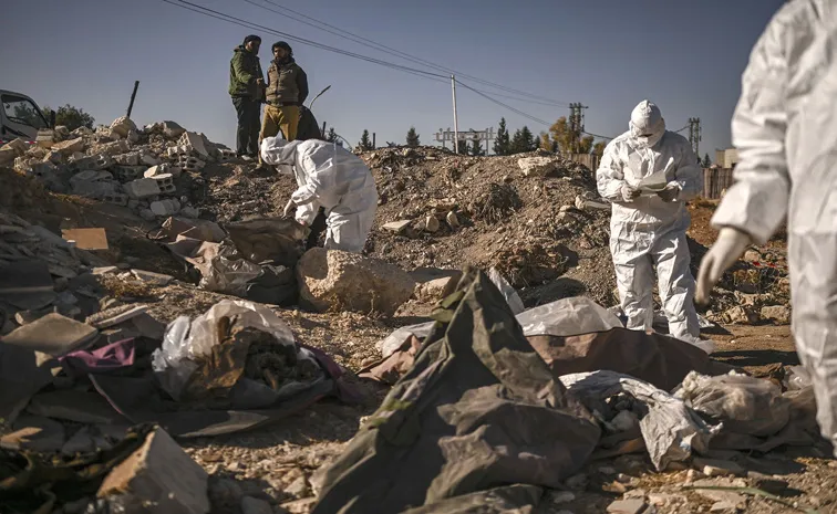 Mass grave found near Syria capital