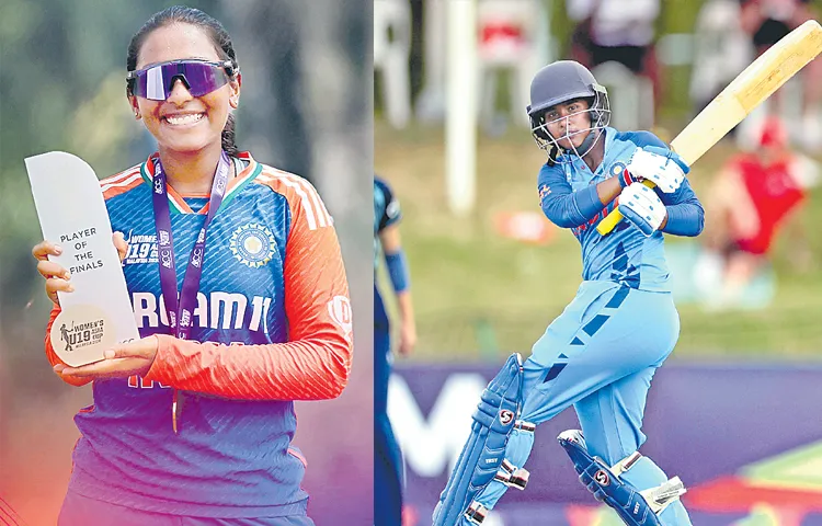 Gongadi Trisha a rising star in womens cricket