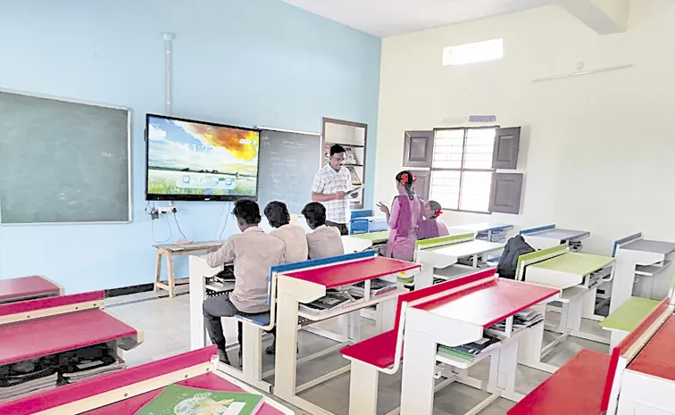 Disturbed Education in AP Government Schools