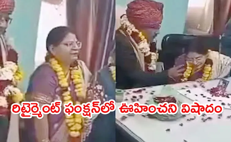 Husband Took VRS To Care For Wife, She Passed Away At His Farewell