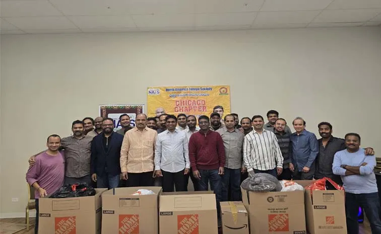NATS Winter Cloth Drive Event At Chicago