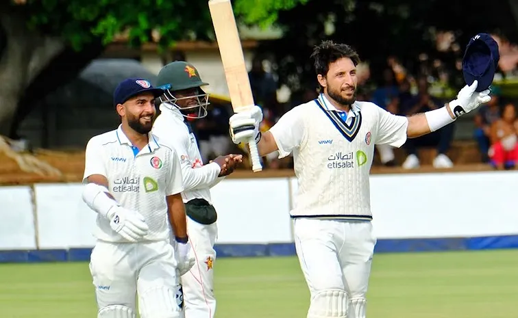 Rahm Shah registers highest individual score by Afghanistan batter in Test history