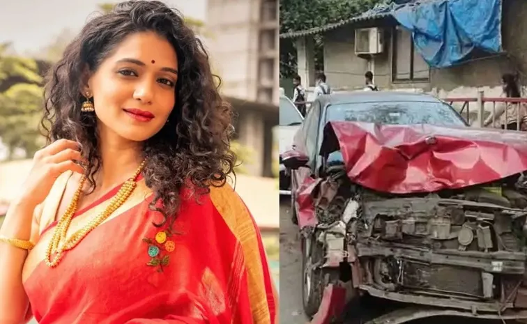  Urmila Kothare Car Runs Over Labourers Working On Metro Project In Mumbai