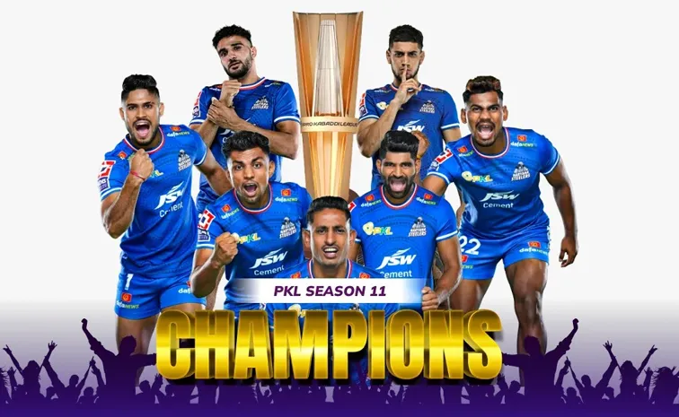 Haryana Steelers lift maiden PKL title