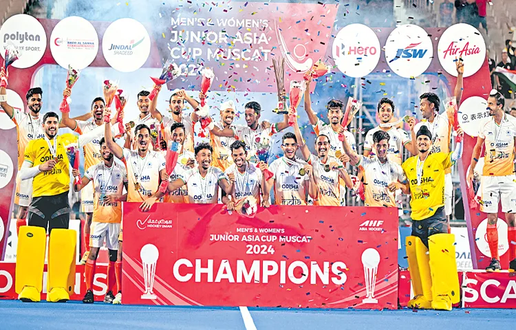 Team India wins Asia Cup title for the fifth time