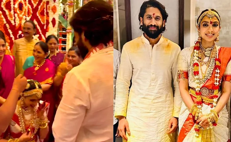 Sobhita Dhulipala Wipes Tears As Naga Chaitanya Makes Her Wear A Mangalsutra During Wedding