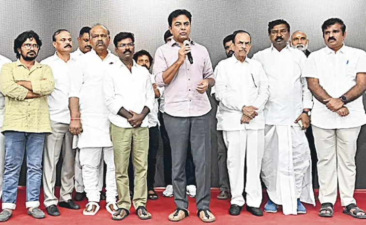 KTR pledges to fight against govt failures: Telangana