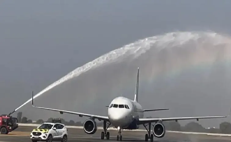 Video: First Test Flight Lands At Noida Airport