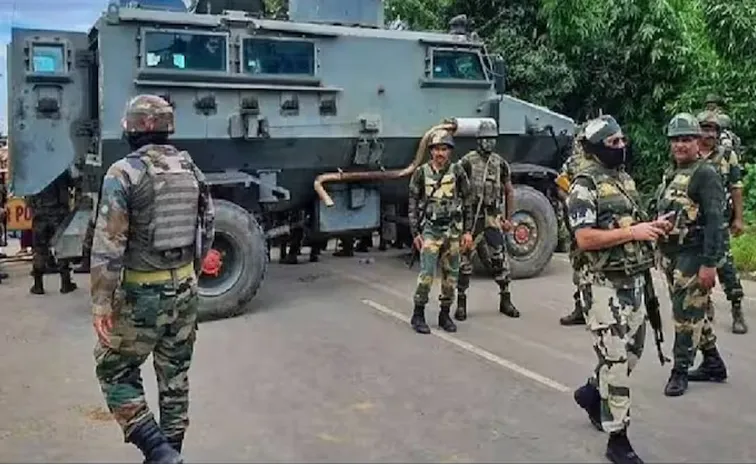 Tension In Manipur On First Day Of New Year 2025