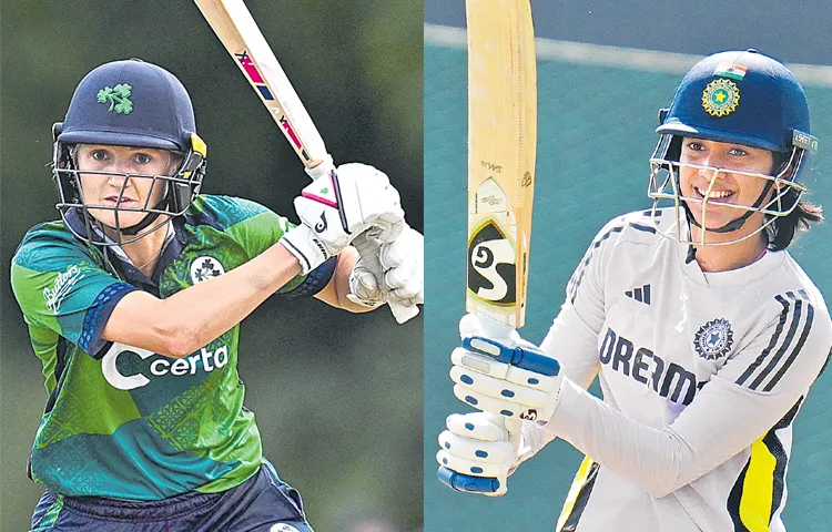 India first odi match against Ireland womens team today