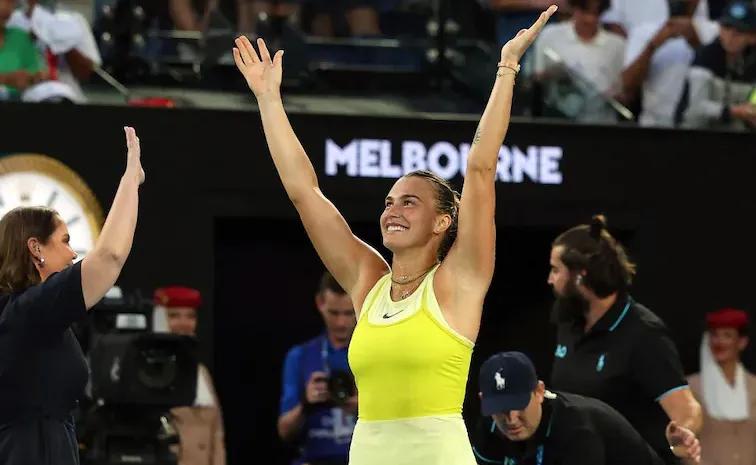 Sabalenka Busts Out Her Best Dance Moves At Australian Open After 1st Win Video