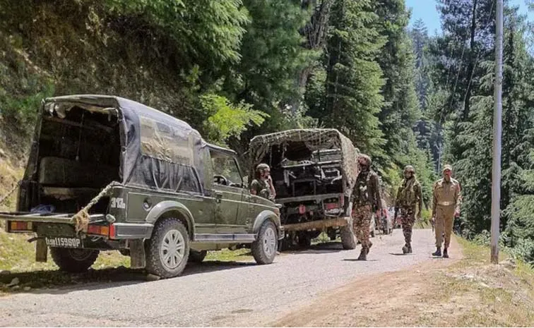 Land Mine Explosion At Loc Jammu Kashmir