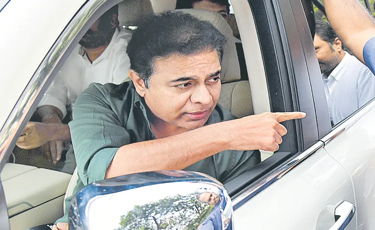 ED officials questioned former minister KTR