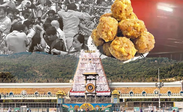 chandrababu psycho politics on ttd laddu: Andhra pradesh