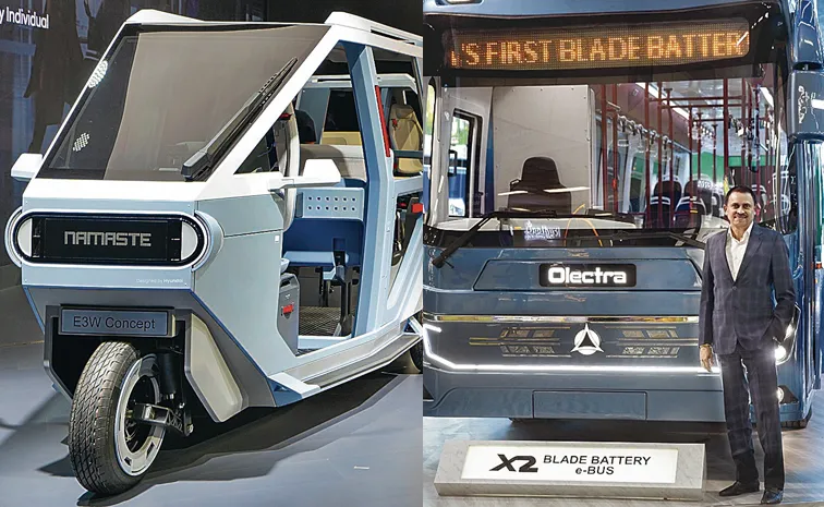 New vehicle launches concepts at Bharat mobility expo 2025