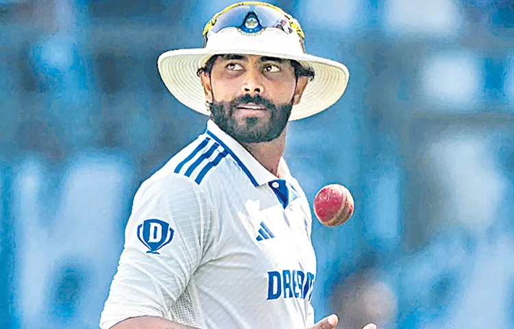 Ravindra Jadeja in Ranji Trophy for Saurashtra