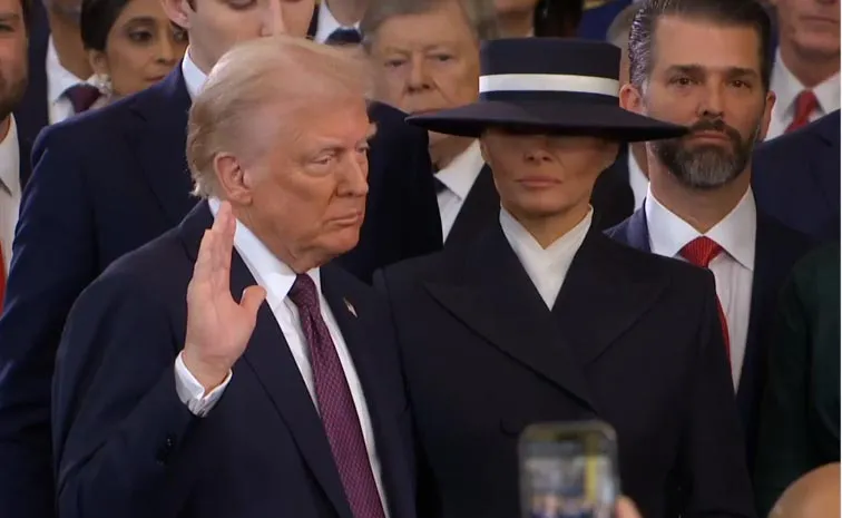 US President Donald Trump Inauguration Live Updates