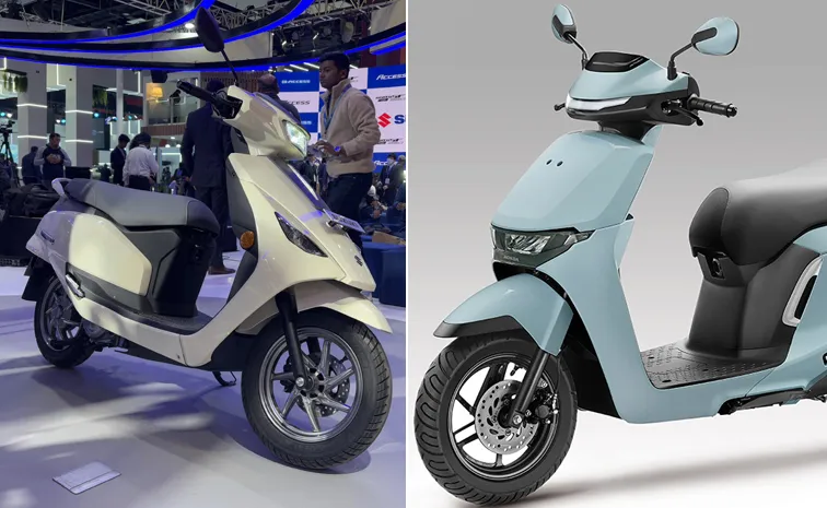 Honda Activa e vs Suzuki e-Access Comparison