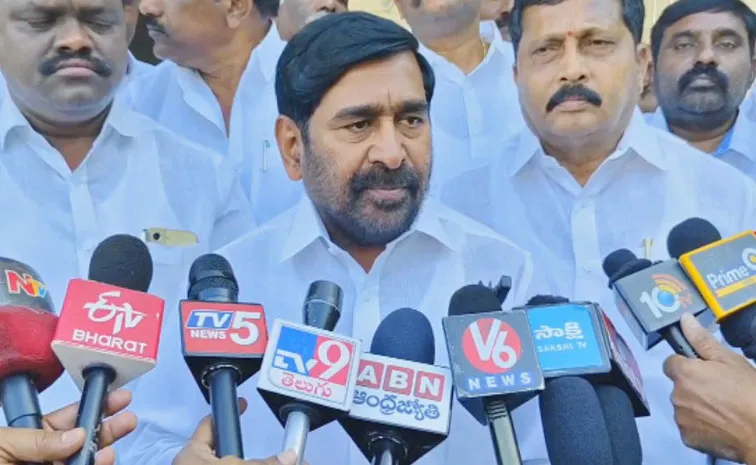 MLA Jagadish Reddy Comments On Congress Ruling