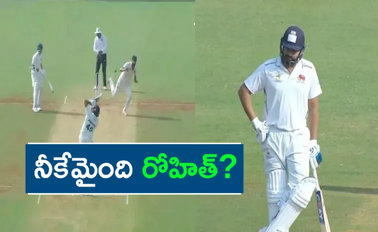 Rohit Sharma Fails Again In Ranji Trophy Dismissed For 28 Runs Fans Reacts