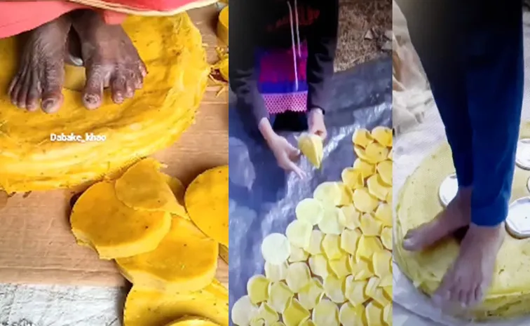 Papad Making Process Sparks Hygiene Debate, Video Goes Viral