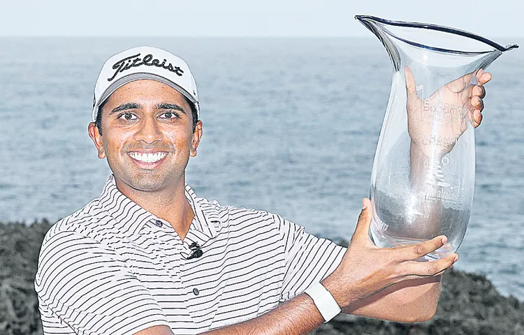 Telugu born Canadian golfer Sudarshan wins golf title