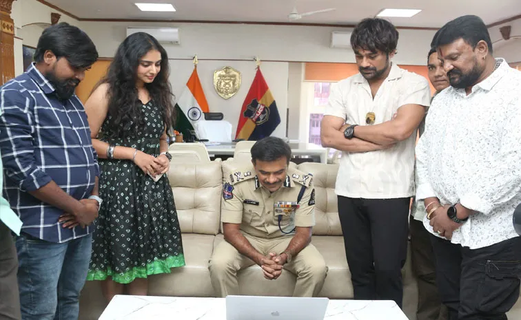 Constable Movie Title Song Released By Hyderabad CP CV Anand