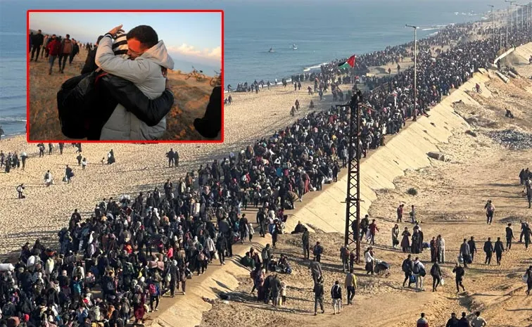Many Palestinians Left To Gaza At Different Places Video Viral