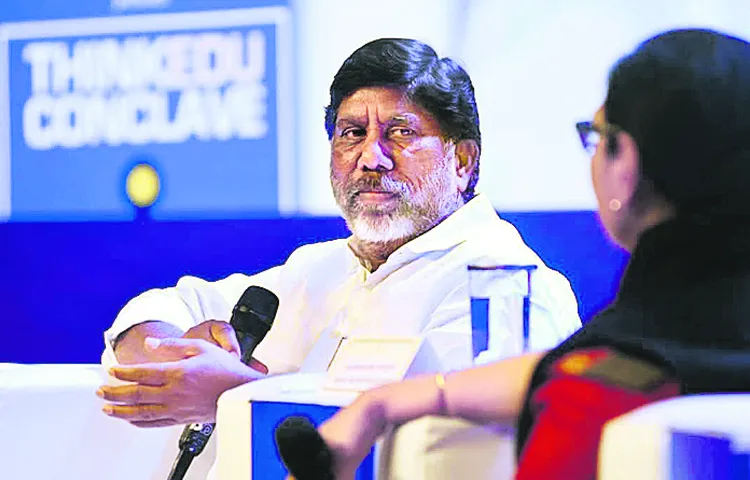 Bhatti Vikramarka participated in the conclave organized by the English newspaper