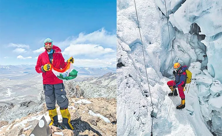 Anmish Varma Scaling The World's Highest Peak