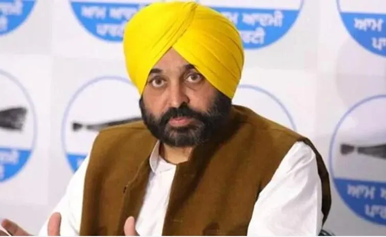 AAP claims Police Raid on CM Bhagwant Mann Delhi residence