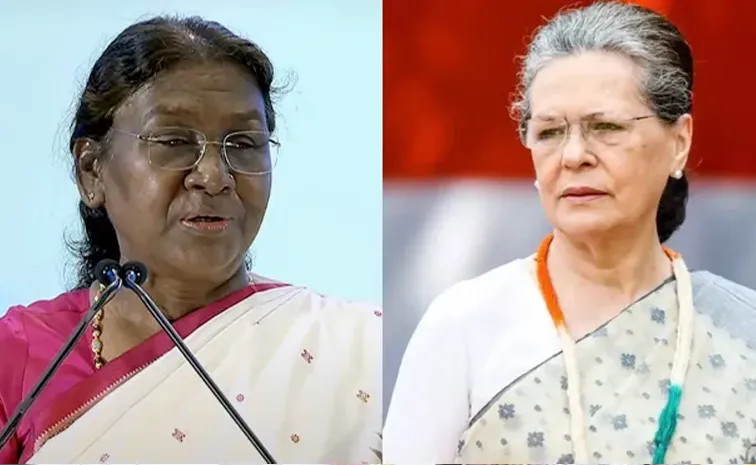 President Office Responds To Sonia Gandhi's Comments On Draupadi Murmu