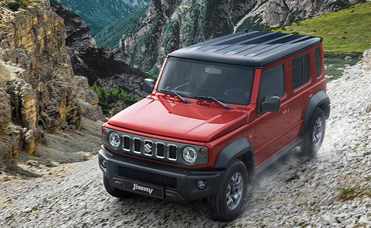 Made in India Jimny 5 Door in Japan