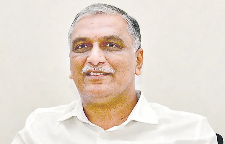 BRS MLA Harish Rao is angry on congress govt
