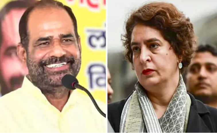Bjp Leader Ramesh Bidhuri Controversial Remarks On Priyanka Gandhi