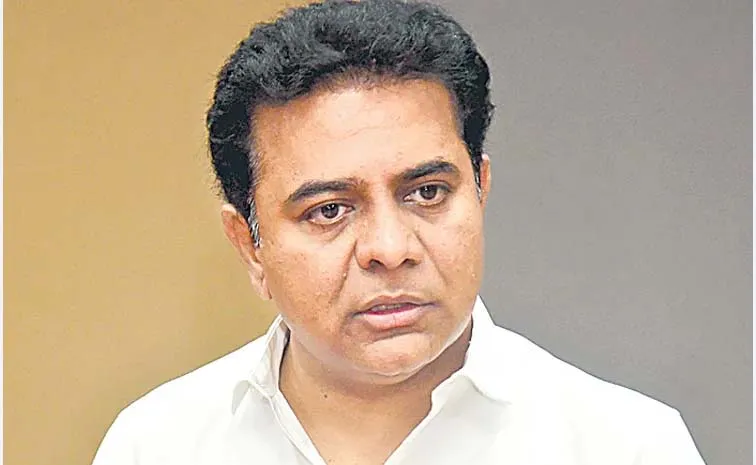 Acb Raids At Ktr House In Hyderabad
