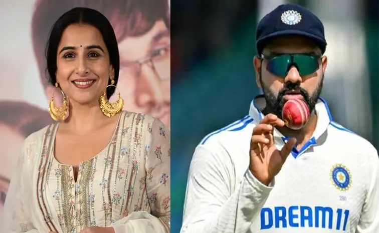 Vidya Balan Post For Rohit Sharma Gets Trolled In Social Media