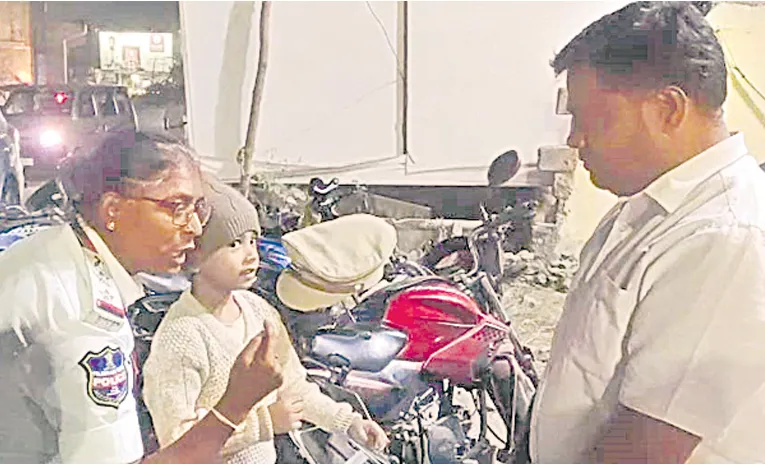 Traffic Inspector Laxmi Madhavi innovative experiment