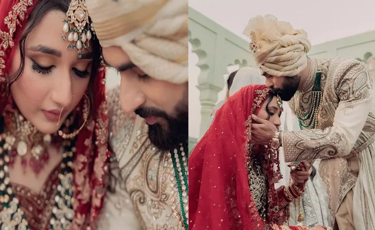 Sufi Singer Bismil Ties The Knot With Shifa Khan Radiates Royal wedding look