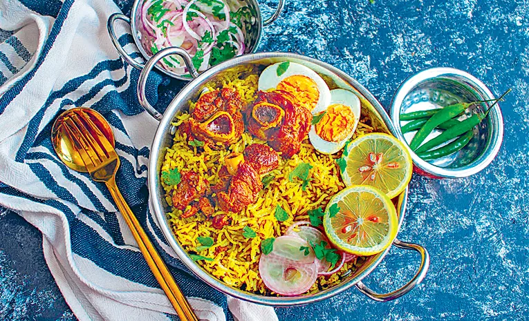 hyderabad special Donne Biryani